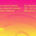 Julian Lembke y Benjamin Attahir en el festival de nueva creación sonora MIXTUR Barcelona