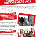 Rendez-vous FLE Euskadi Mars 2022  