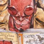 MEIAC | ‘Goya Hellboy: una visión de la iconografía de monstruos de Stéphane Levallois’